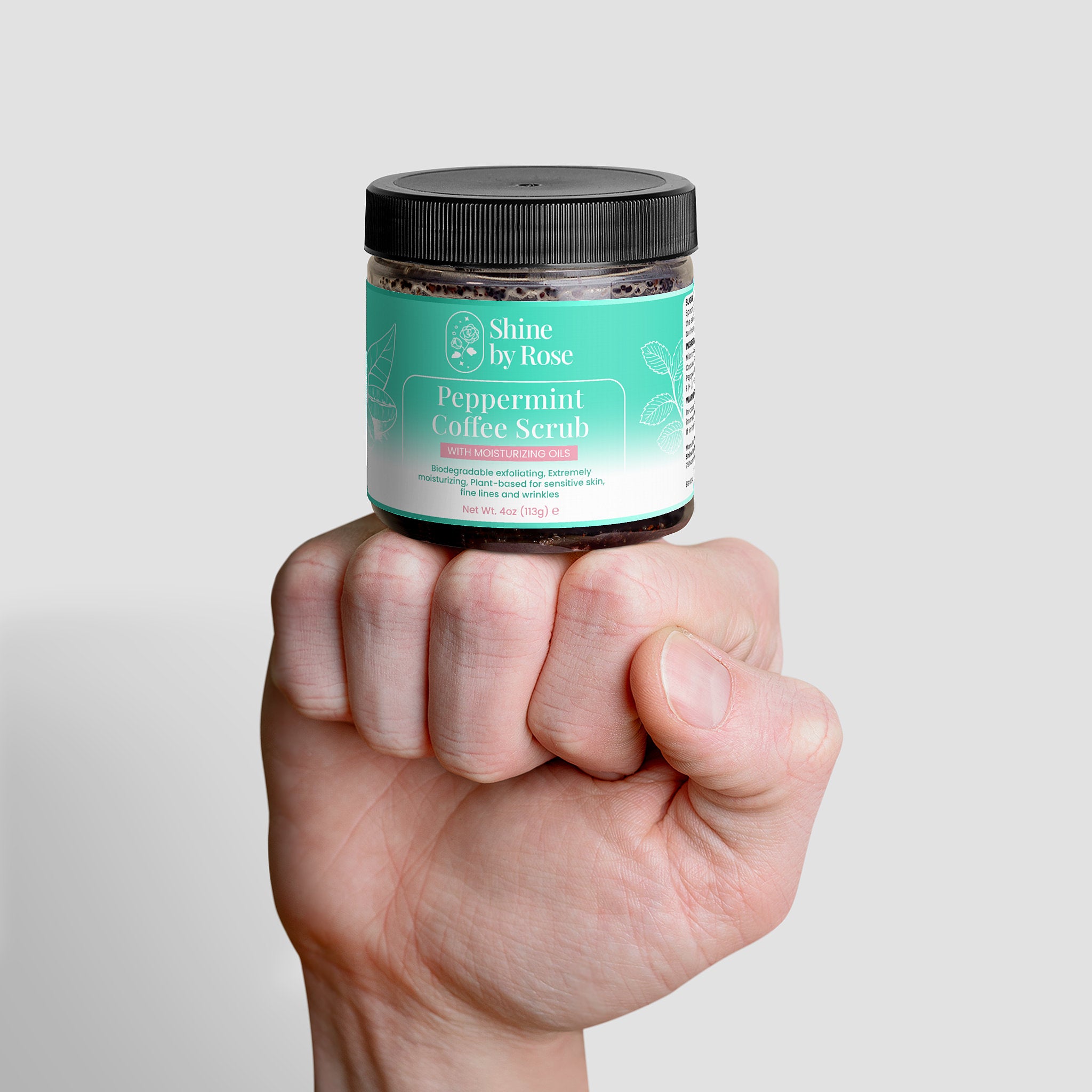 Peppermint Coffee Scrub