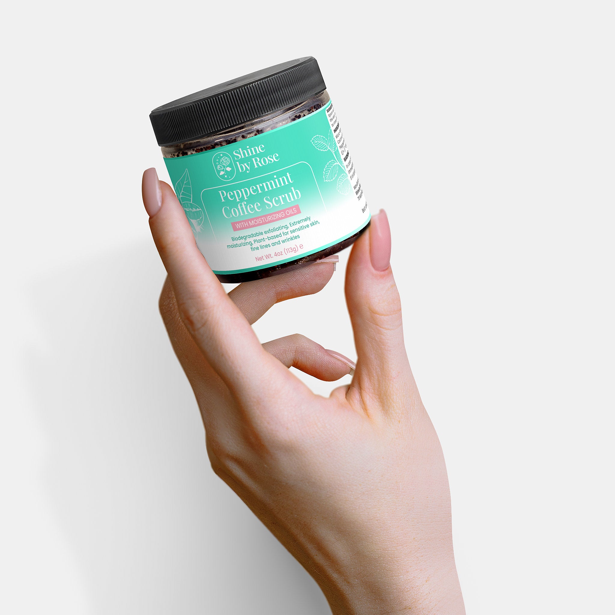 Peppermint Coffee Scrub